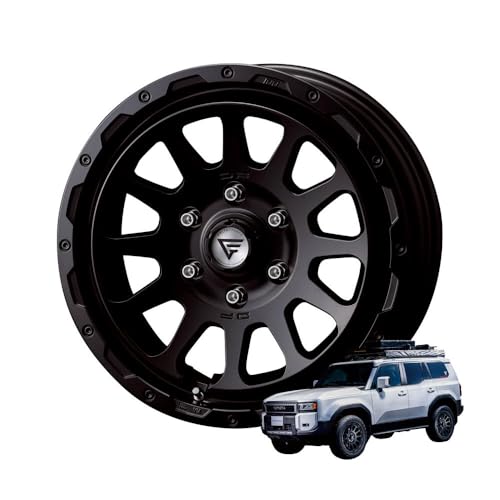 デルタフォース　オーバル DELTA FORCE OVAL 16インチ 7.0J +38 6-139.7 マットスモーク